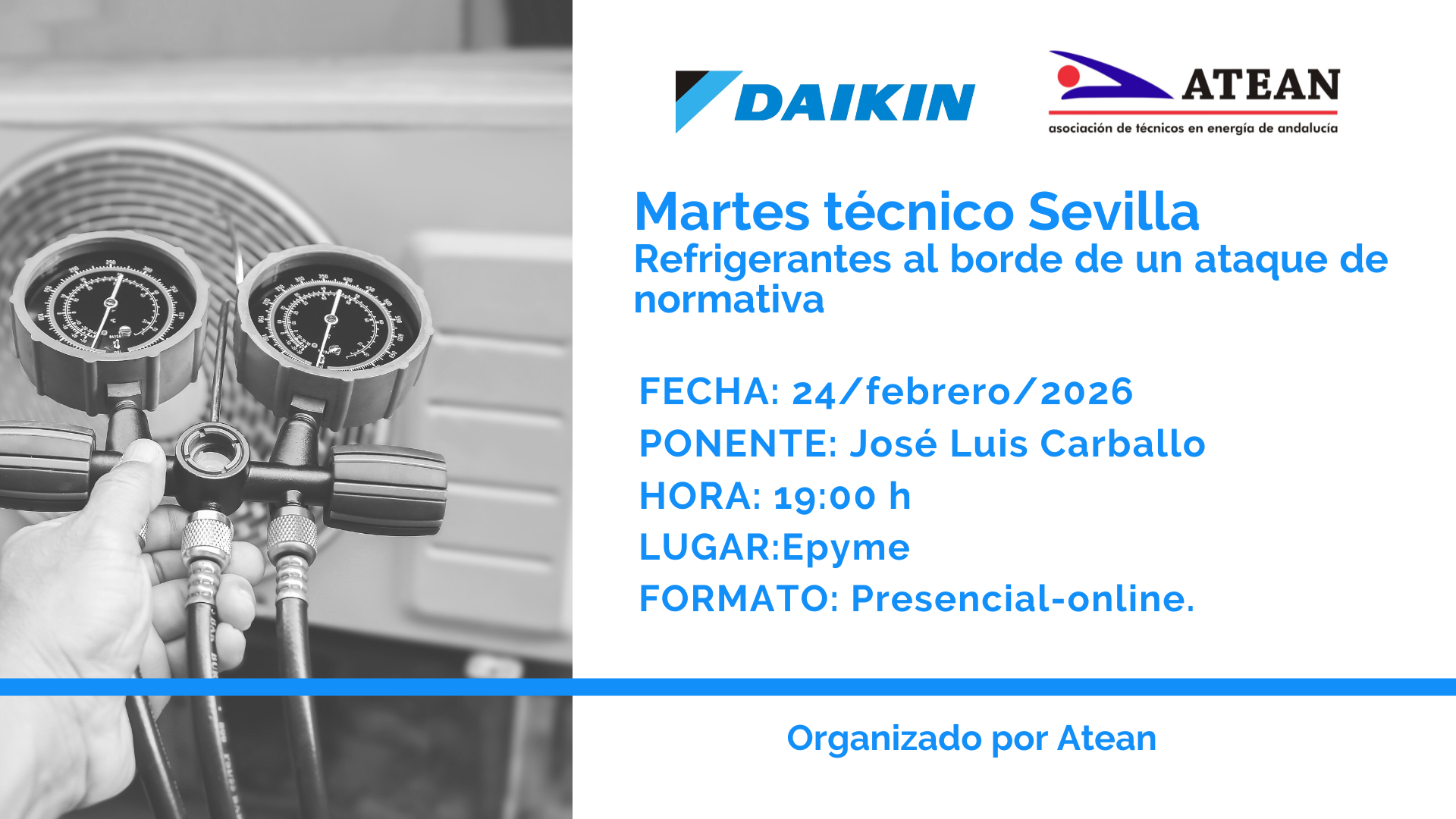 MT Daikin: “Refrigerantes al borde de un ataque de normativa”