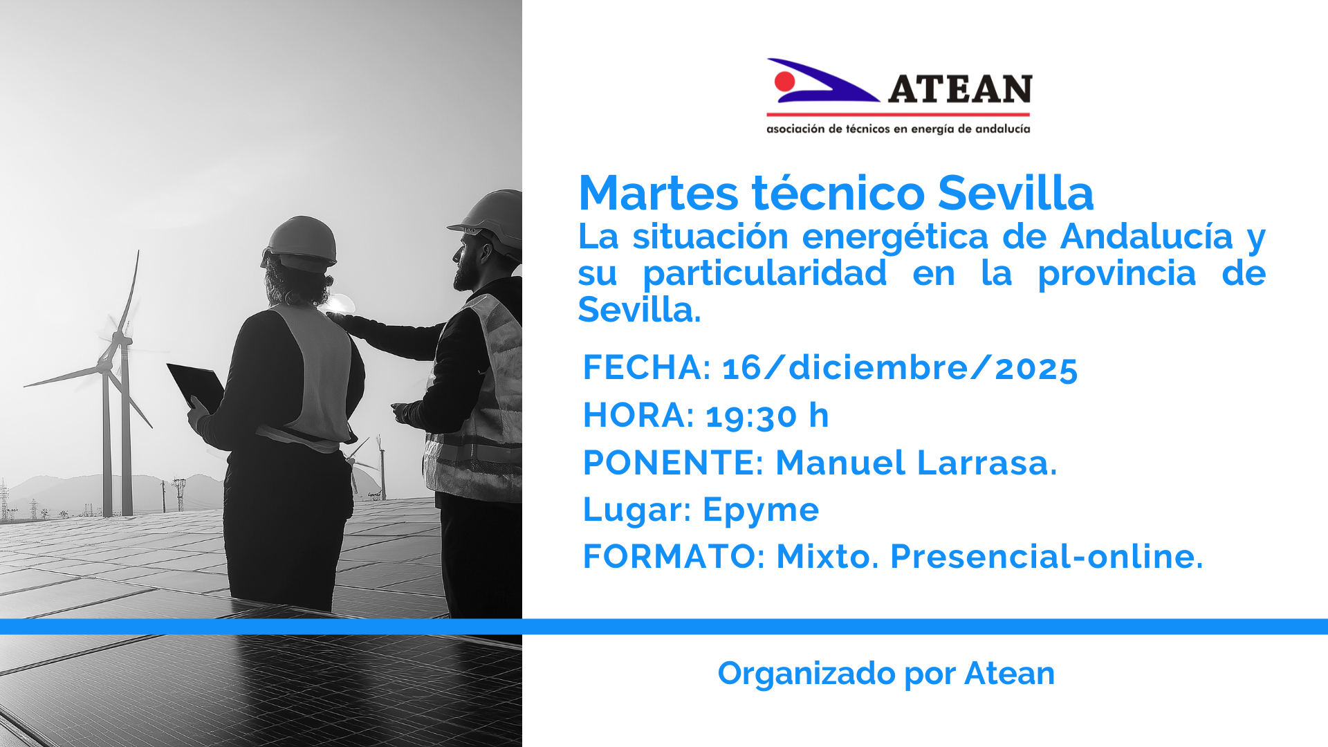 MT Atean: La situación energética de Andalucía y su particularidad en la provincia de Sevilla