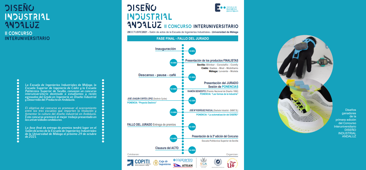 Atean patrocina el II concurso de Diseño Industrial Andaluz